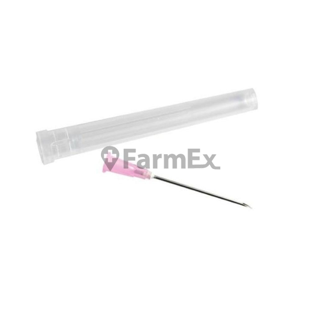 Aguja Hipodérmica 18 g x 1 1/4 x 1 Unidad Farmex